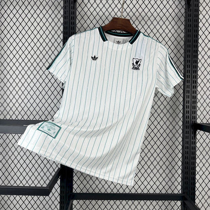 Men's Liverpool FC 2026 White Terrace Icons Jersey