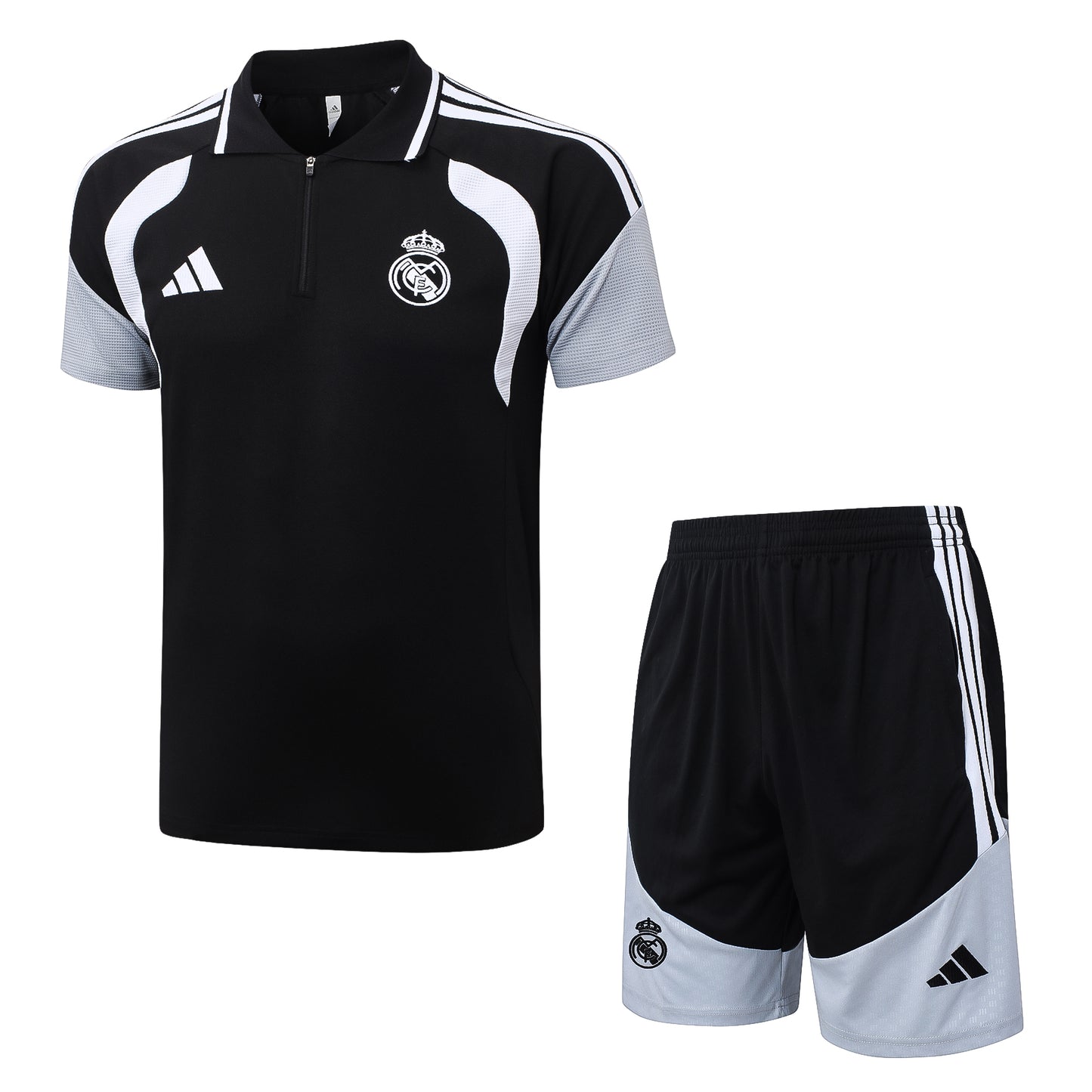 Men’s Real Madrid 2026 Training Polo Set – Shirt & Pocket Shorts