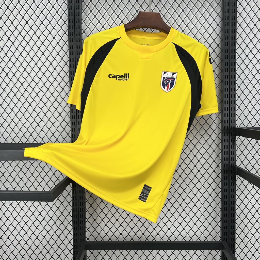 Men's Cape Verde 2026 Yellow GK Jersey
