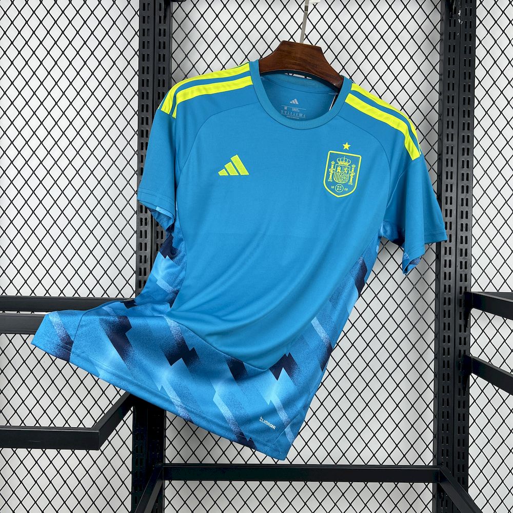 Men's Spain 2026 Blue GK Jersey