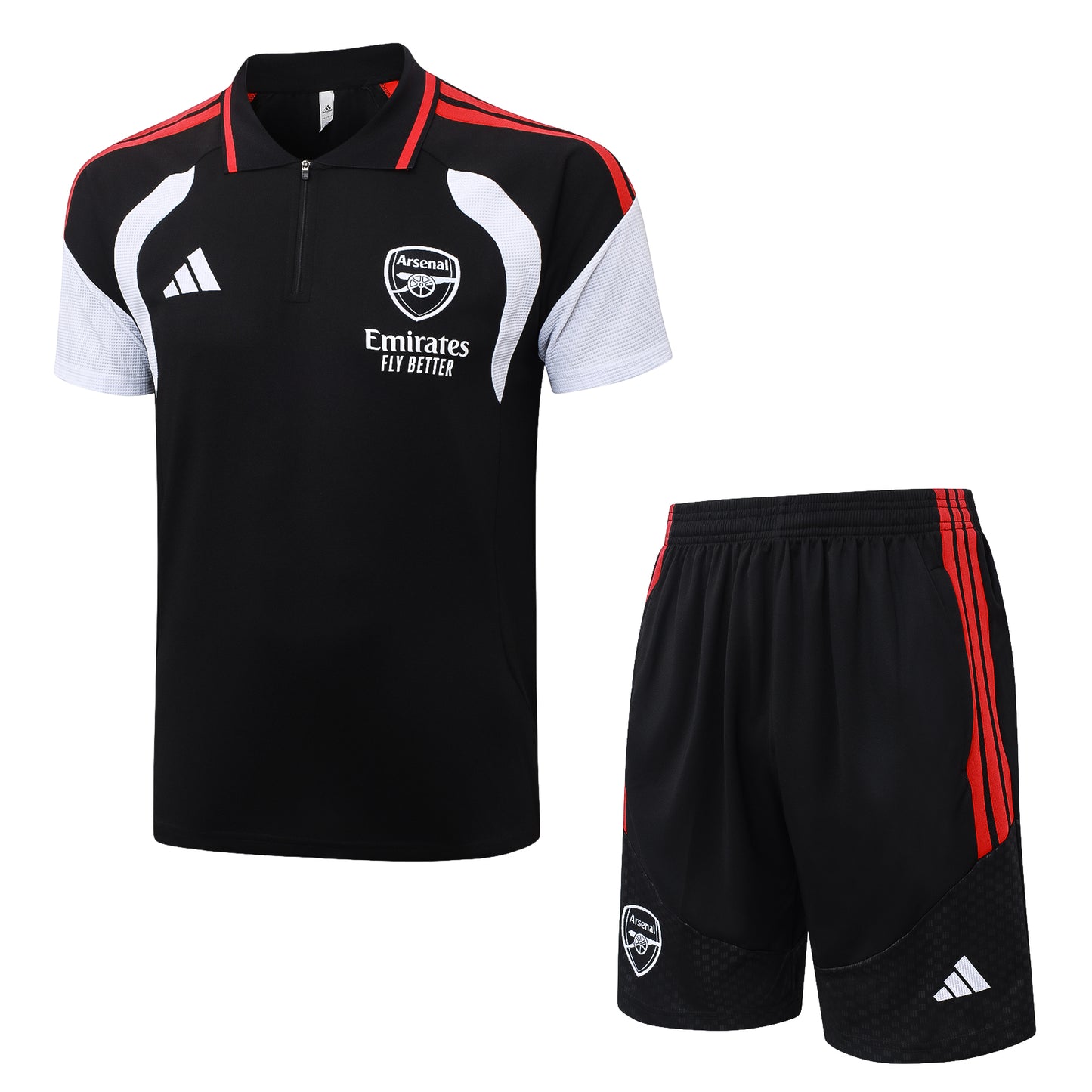 Men’s Arsenal FC 2026 Training Polo Set – Shirt & Pocket Shorts