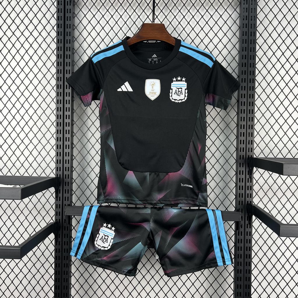 Kid's Argentina 2026 Black GK Kit