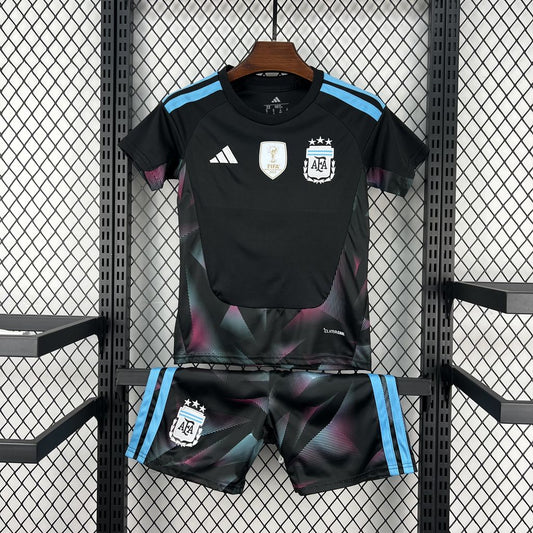 Kid's Argentina 2026 Black GK Kit