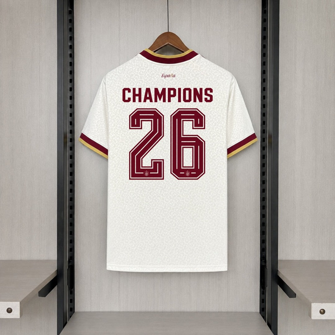 Men's Spain 2026 Away Jersey (Champions 26 Version)