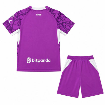 Kid's AC Milan 2026/27 Purple GK Kit