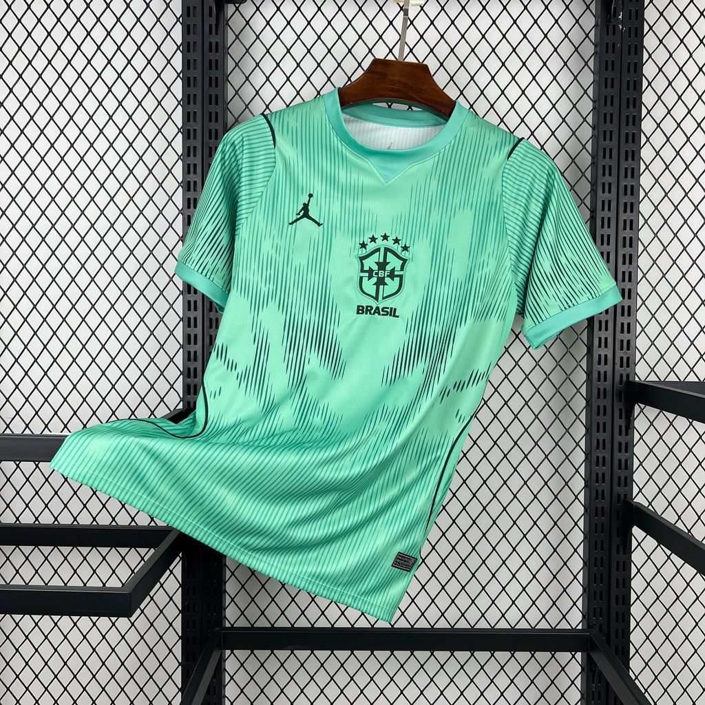 Men's Brazil 2026 Green Training Jersey