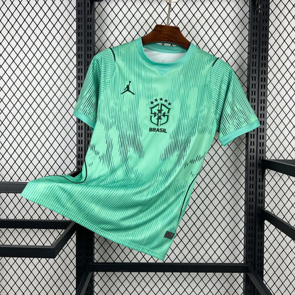 Men's Brazil 2026 Green Training Jersey