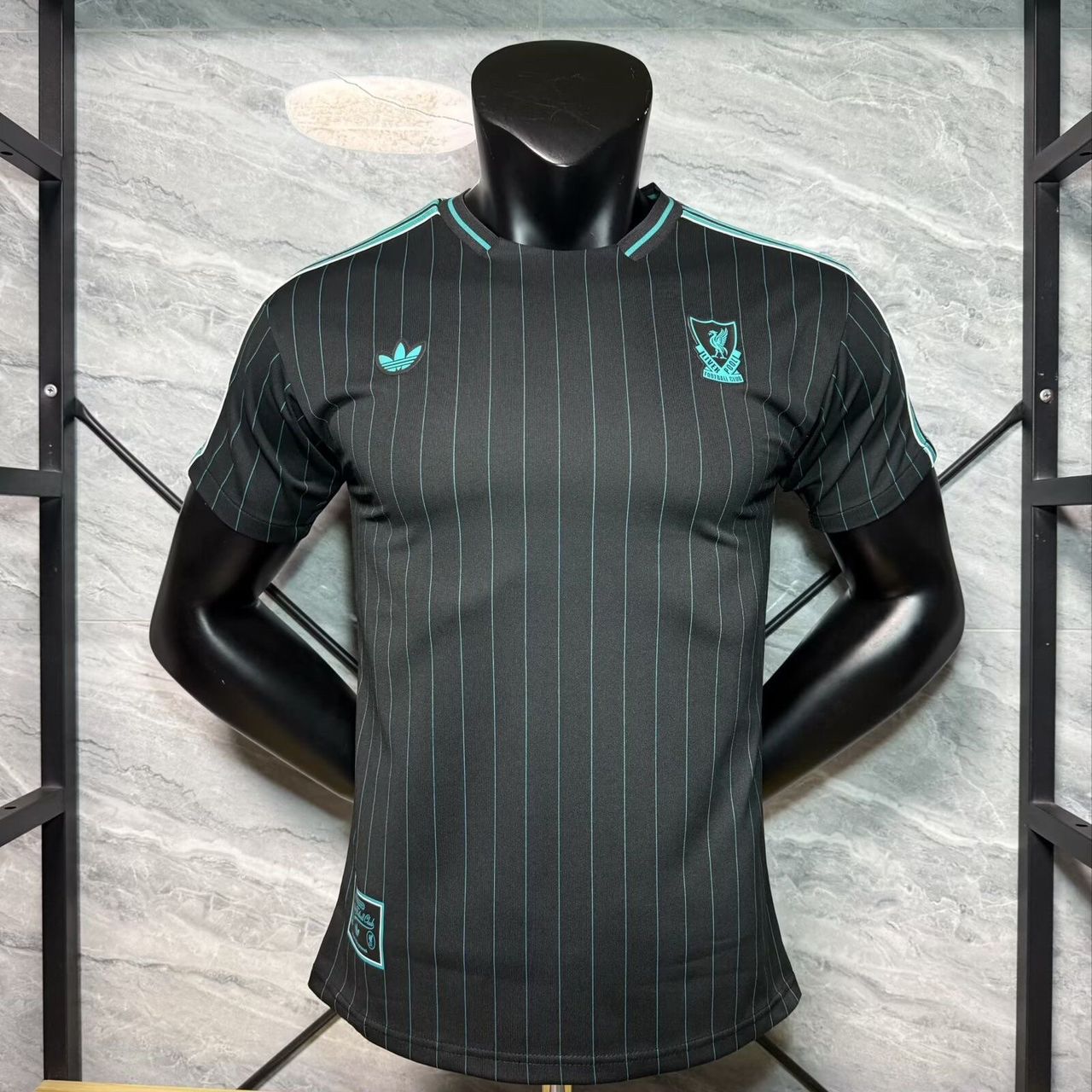 Men's Liverpool FC 2026 Black Terrace Icons Jersey