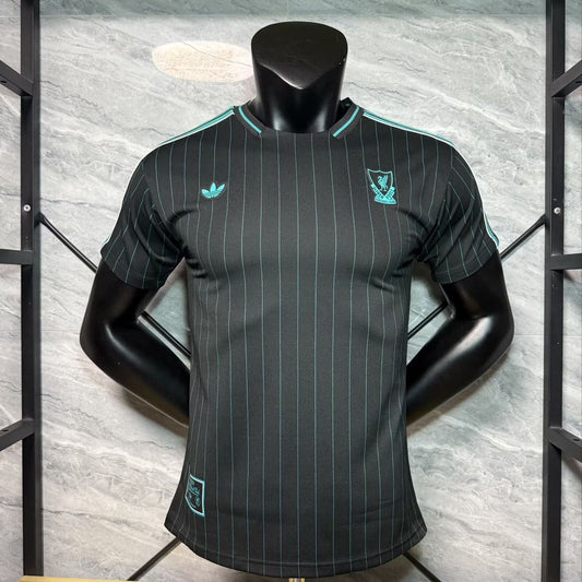 Men's Liverpool FC 2026 Black Terrace Icons Jersey