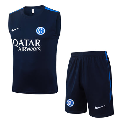 Inter Milan 2026/27 Training Sleeveless Set – Sleeveless Shirt & Pocket Shorts