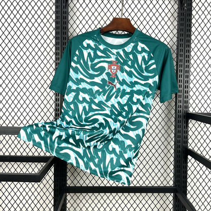 Men's Portugal 2026 Green Pré-Match Training Jersey