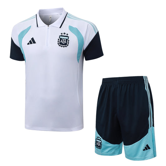 Men’s Argentina 2026 Training Polo Set – Shirt & Pocket Shorts