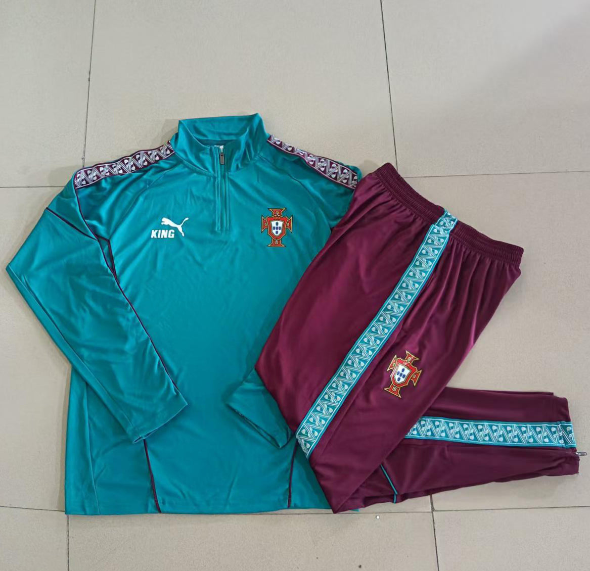 Portugal 2026 Half-Zip Training Set