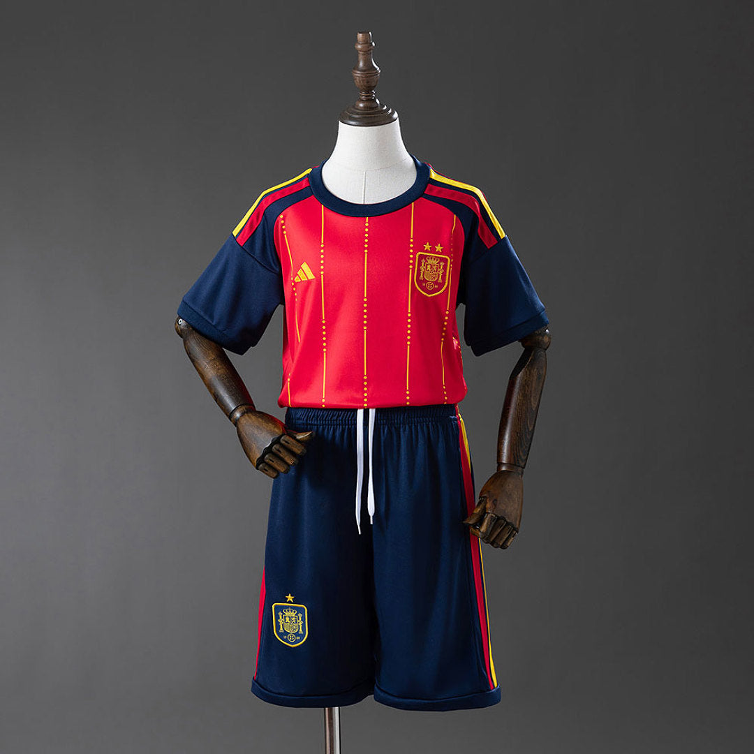 Kid's Spain 2026 Home Kit (2 stars)