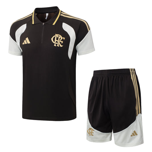 Men’s Flamengo 2026 Training Polo Set – Shirt & Pocket Shorts