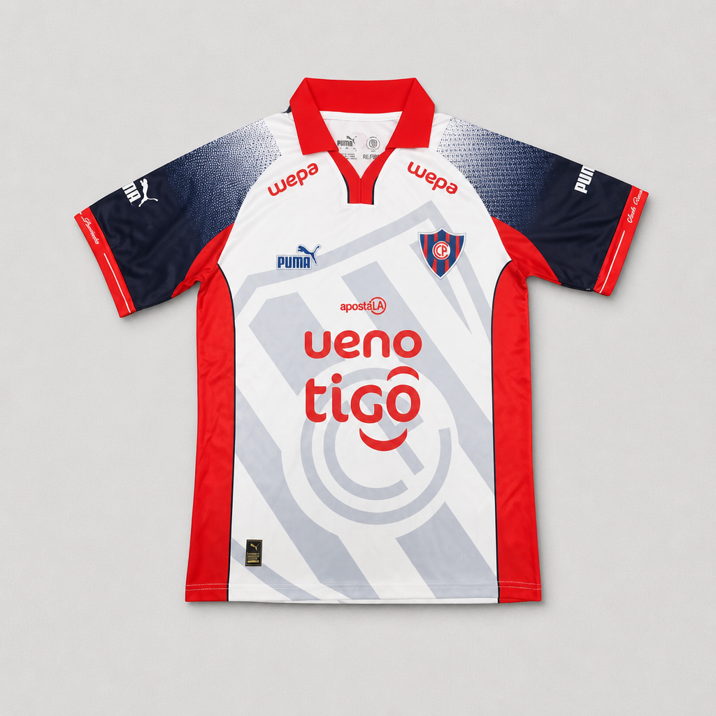 Men's Cerro Porteño 2026 Home Jersey