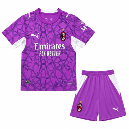 Kid's AC Milan 2026/27 Purple GK Kit