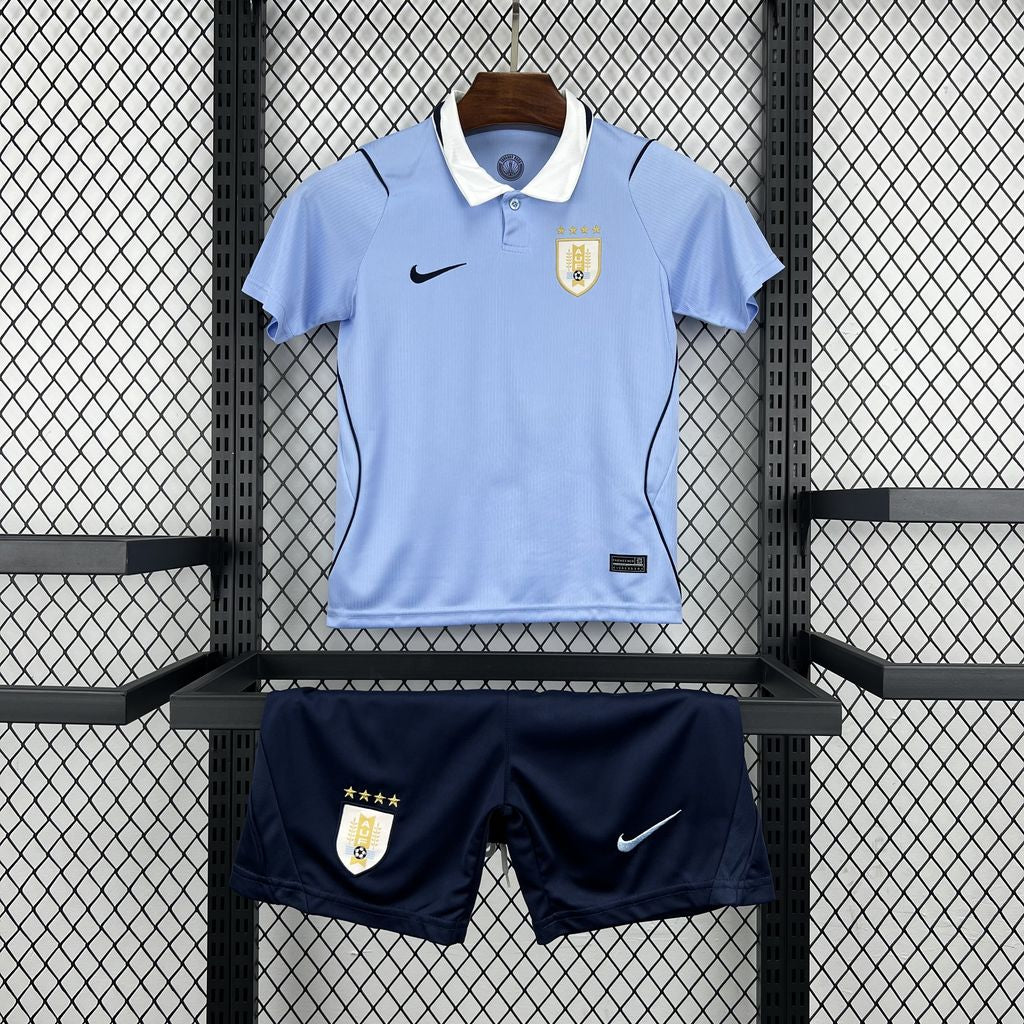 Kid's Uruguay 2026 Home Kit