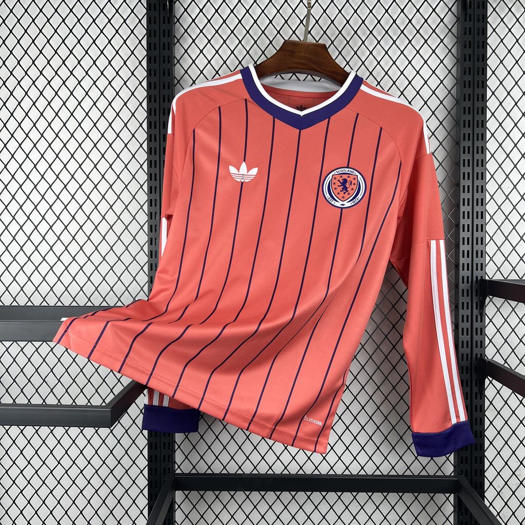Men's Scotland 2026 Away Long Sleeve Jersey