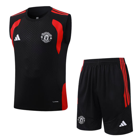 Manchester United 2026/27 Training Sleeveless Set – Sleeveless Shirt & Pocket Shorts