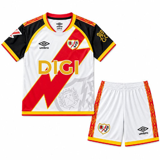 Kid's Rayo Vallecano 2026/27 Home Kit